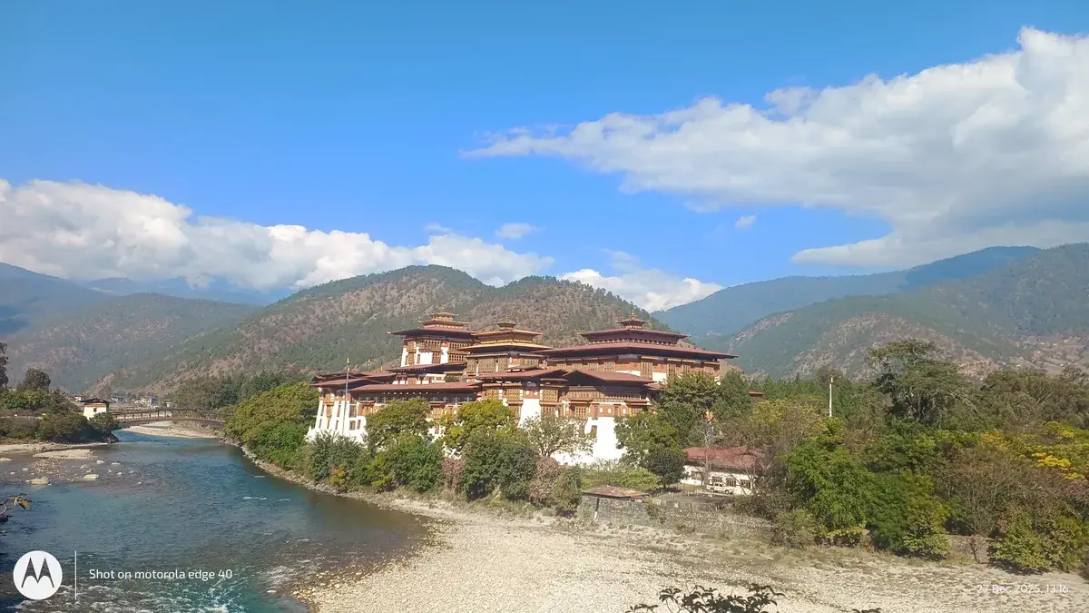  The majestic Punakha Dzong