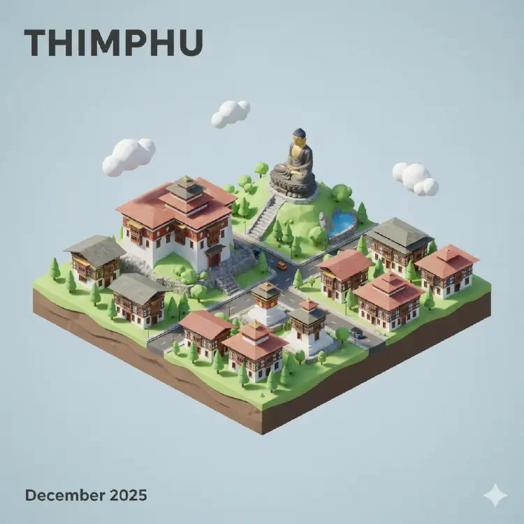 Thimphu: The Capital of Stillness and Painted Wood