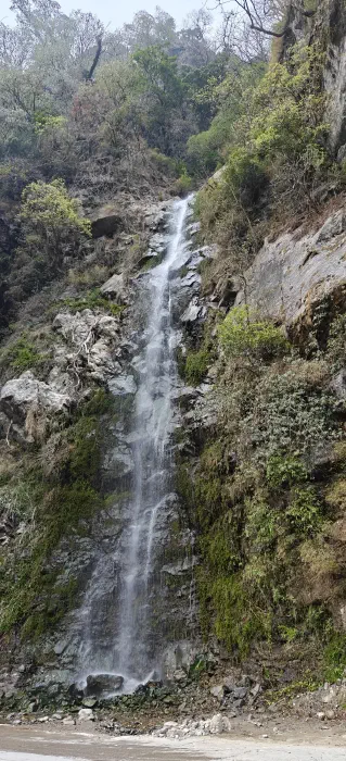  Waterfalls weeping down the valleys